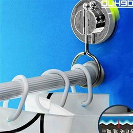 Suction bathroom rack shower curtain rod hanging ring rods stand strong Cornices hanging ring Curtain Poles Tracks & Accessories T200601