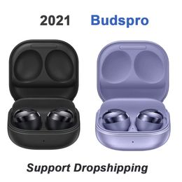 2022 Newest Pro Wireless Headset Budspro Bluetooth Earphone Sports Earbuds prowith Charging box phone Luxury brand wireless Headphones Earphones