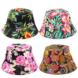 Spring and summer Skull Caps new ladies small flower sunbonnet sunhat flower fisherman hat outdoor