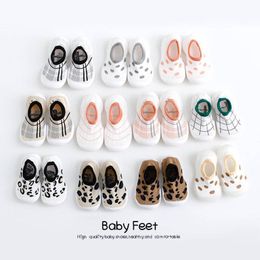 Unisex Baby Shoes Children Slippers Animal Cartoon First Walkers Female Baby Boy Kids Soft Rubber Floor SocksShoes