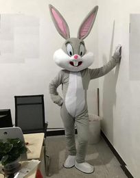 High quality Adult sale Professional Easter Bunny Mascot Costumes Rabbit and Bugs Bunny Adult mascot