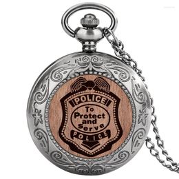 Pocket Watches Men Women'quartz Watch Necklace With American Logo Walnut Small Wood Chip Slim Chain High Grade Pendant SouvenirPocket