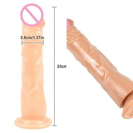 Nxy Dildos Penis Masturbation Appliance Female Artificial Penis Adult Toys Sex Products 220601