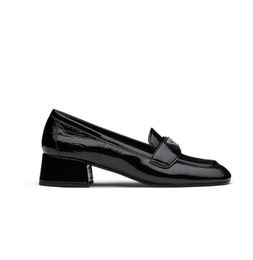 Woman Shoes Dress Shoes Sexy Women's Shoe Ladies Loafers Pump Slip On Patent Leather With Box EU43