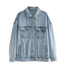 WT101-Women's Jackets brand Designer New Denim Jackets Women Casual Jeans Jacket Long Sleeve Cotton Coat