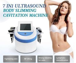 2022directly effect RF and 80K 40K Cavitation Skin Tightening Body Slimming Weight Loss System cellulite removal shape massage vacuuming machine