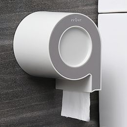 Wall Mounted Toilet Paper Holder Creative Towel without Drilling WC Roll Stand for Bathroom Y200108