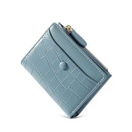 2022 luxury women wristlets wallets Leather card holder wallet card for ladies