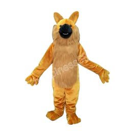 Performance Wolf Mascot Costumes Halloween Christmas Cartoon Character Outfits Suit Advertising Leaflets Clothings Carnival Unisex Adults Outfit