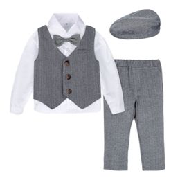 Ternos de bebê terno formal infantil blazer infantil gentleman smokty time hedding bir 220823