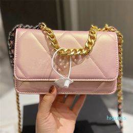 Designer- Women Handbag Shoulder Crossbody Bag Totes Purse Wallets Flap Chain Clutch Bags Geometric Thread Metallic Handbags Backpack