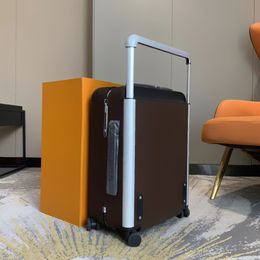 Designer di qualità superiore Horizon 55 Boarding Borbing Bagugh Suitcase Spinner Travel Wheel Universal Hames Women Casetta del carrello di lusso Nero Borsa da tronco nero in Offerta
