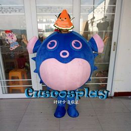 Mascot doll costume Puffer Fish Mascot Costume Party Game Outfits Clothing Advertising Carnival Halloween Easter Festival Apparel
