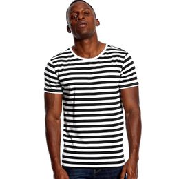 Buy Red Black Striped Shirt Men Online 