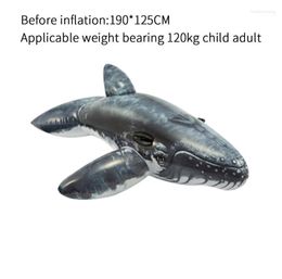 Inflatable Floats & Tubes 190cm Animals Swimming Mattress Pool Mat Ring Accessories Floaters