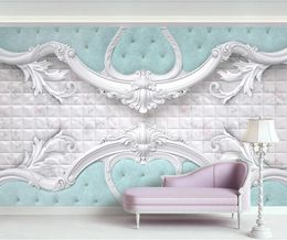 wall decor Wallpaper Mural Stereoscopic relief Photo stickers For Living Room Bedroom TV Background Room wallpapers papel murals