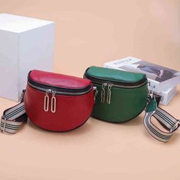 High Quality Women Waist Bag Designer Luxury Belt s Female Fanny Pack Brand Shoulder Crossbody Chest Hip Banana Wallet J220705