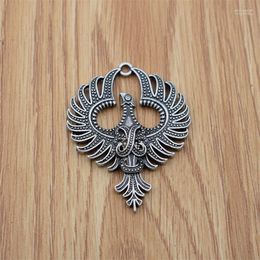 Keychains 12pcs Angel Wing Keychain Phoenix Bird Pendant Keyring Christmas Gifts For Women Emel22