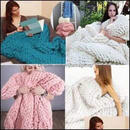 -Cobertores Têxteis caseiros Jardim Moda Mã