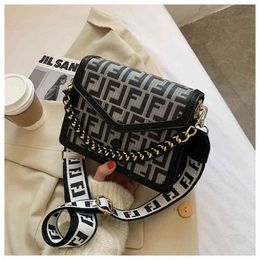 handbag women fashion versatile wide shoulder strap small square Single Shoulder 65% Off handbags store sale