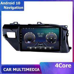 10 Inch Android Car Multimedia Video for Toyota HILUX 2016-2018 RHD Radio 2018-2019 GPS Bluetooth HDMI Stereo