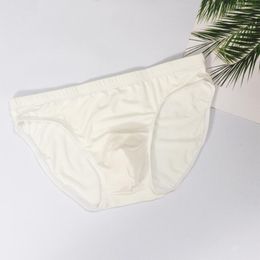 Underpants Seamless Underwear Men U Convex Modal Briefs Low-Rise Breathable Bikini Pouch Trunks Cock Gay BriefUnderpants