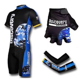 2024 Discovery Team Cycling Jersey Set Ropa Ciclismo 19D Bike Shorts Kits MENS MTB Summer PRO Bicycling Maillot Bottom Clothing