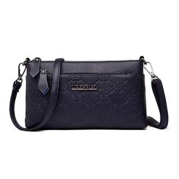 Evening Bags Luxury Clutch Bag Leather Cross Body Women Shoulder Small Crossbody Messenger Brand Handbags Black Purse