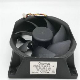 SUNON PSD1285PTB1-A (2).B3452.R.GN 12V 3.7W Three-wire projector cooling fan