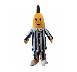 Factory hot new Dexule Bananas In Pyjamas Mascot Costumes Banana Mascot Costume