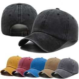 Unisex Cap Plain Colour Washed Cotton Baseball Men Amp Women Casual Adjustable Outdoor Trucker Snapback Boy Girl Hats