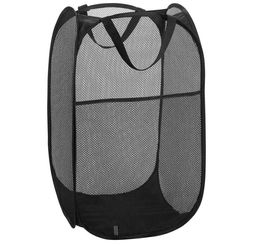 Mesh Popup Laundry Hamper Portable Durable Handles Collapsible for Storage Laundry Basket for The Kids Room College Dorm