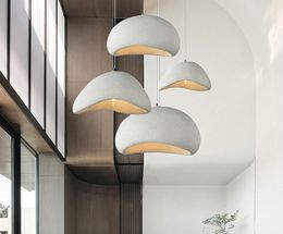 Japanese Wabi-Sabi Chandelier Lamps Modern Minimalist Dining Room Living Room Bedroom Bar Designer Homestay E27 Decorate Hanging