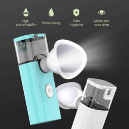 Face Eye Nano Sprayer Moisturising Water Mist Facial Steam er Beauty Skin Machine For Care 220526
