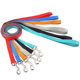 Dog Collars & Leashes Nylon Pet Leash For Small Large Long Puppy Collar Lead Strap Belt Running Training Walking