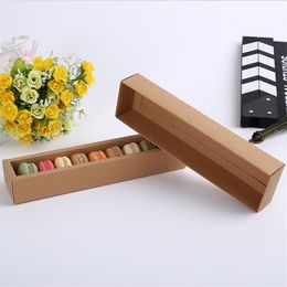 Gift Wrap 60pcs Macaron Packaging Box Kraft Paper Heaven And Earth Cover Handmade Soap Boxes Craft Jewel BoxGift