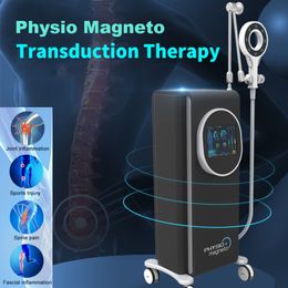 Hand Free Pain Relief Massage Equipment Physio Magneto Physiotherapy Rehabilitation Extracorporeal Magnetic Transduction Therapy Device Magnetolith Spa Use