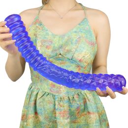 2022 New Double Dildo Realistic Super Man sexy Toy for Woman Vagina Huge Toys Falos Consolador Anal 18 Beauty Items