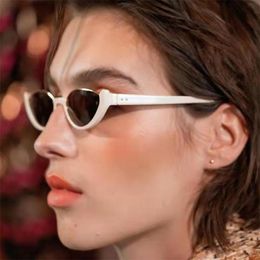 glasses designers Australia - Sunglasses Fashion Cat Eye Designer Women Semi-Rimless Sun Glasses Ladies Shades UV400 Eyewear Oculos De SolSunglassesSunglasses
