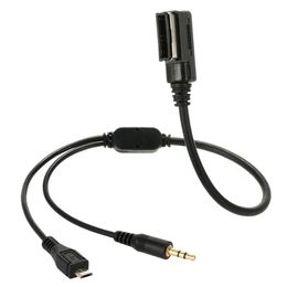 Jack Aux MP3 Cable USB Adapter Music AMI MMI Interface for Audi A3 A4 A5 A6 TT for VW Jetta GTI GLI Passat CC Touareg