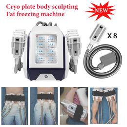 New arrivals cryo plates Fat Freezing Cellulite Removal Slimming Machine with 8 Pcs Cryo Pads