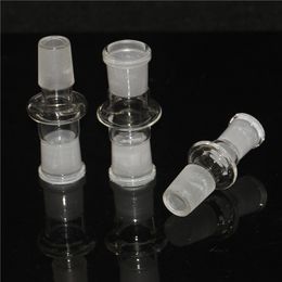 Hookahs Glass Adapter Water Pipe wholesale glass drop down adapters with male to female adaptor 14mm 18mm