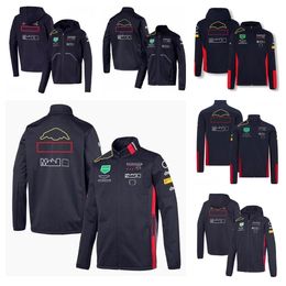 Nova jaqueta de equipe de moletom de terno de corrida F1 com o mesmo personalizado a1