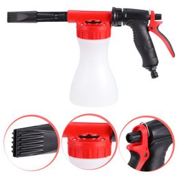 Water Gun & Snow Foam Lance Low Pressure Car Wash And Dual Purpose Cleaning KitWater