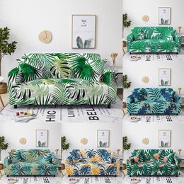 Chair Covers Tropical Plants Sofa Cover All-Inclusive Non-Slip Couch Slipcover Universal Furniture Protector L Shape CoversChair