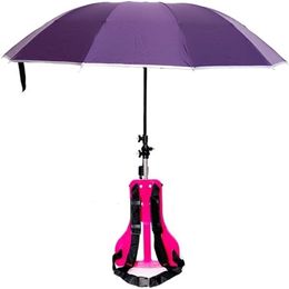 Bicycle Umbrella Windproof 360 Degrees Rotating Umbrella For Father Mother Fishing Parapluie Without Hand Sport Cycle Umbrella 210320