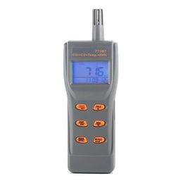 Professional AZ77597 CO Carbon monoxide CO2 carbon dioxide Gas detector Temperature Humidity Data Logger
