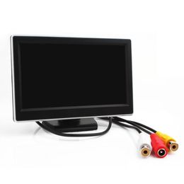 Car Rear View Cameras Parking Sensors 5 Inch TFT LCD Digital Car Rearview Monitor Reverse Backup Security for Camera