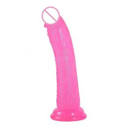 sex toys high end UK - Penis Cock Massager Xiaer Oem odm Artificial for Women Rubber Men Sex Toys 22cm Big Anal Durable High End Market Strapon Dildo