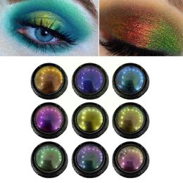 Eye Shadow Chameleon Eyeshadow Metallic Shiny Palette Pigment Party Powder Makeup Eyes Professional Cosmetic D5z4Eye